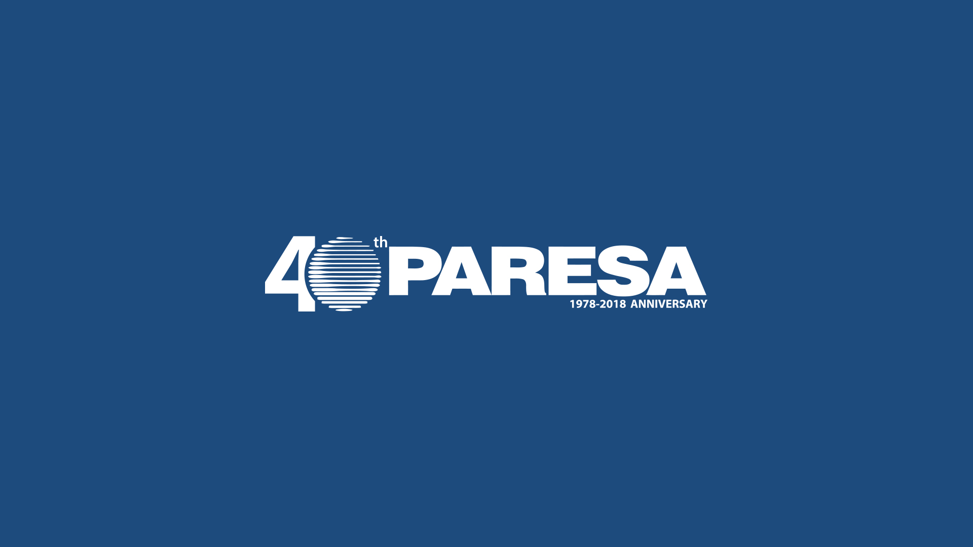 Paresa - Studio logo 40esimo anniversario