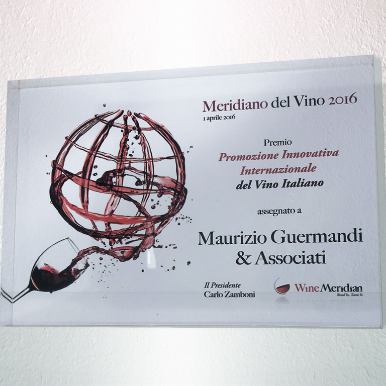 Abbiamo vinto il premio Promozione Innovativa Internazionale del Vino Italiano