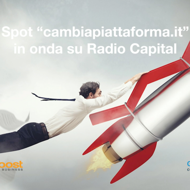 In onda su Radio Capital lo spot radio realizzato per StudioBoost